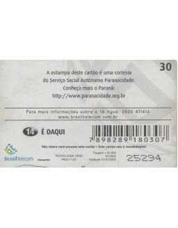 SERIE MUNICIPIOS DO PARANA 253 DE 399 - PARANACITY