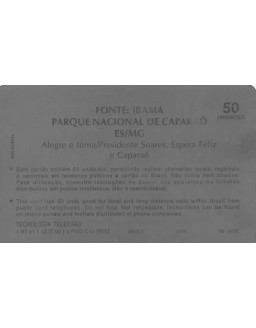 SERIE PARQUES NACIONAIS - PARQUE NACIONAL DE CAPARAÓ - ES/MG