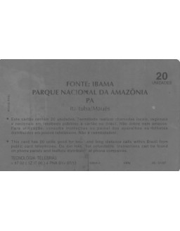 SERIE PARQUES NACIONAIS - PARQUE NACIONAL DA AMAZONIA - PA