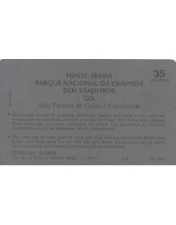 SERIE PARQUES NACIONAIS - PARQUE NCIONAL DA CHAPADA DOS VEADEIROS - GO