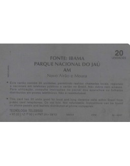 SERIE PARQUES NACIONAIS - PARQUE NACIONAL DO JAU - AM
