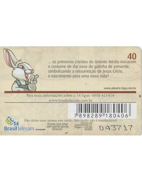 PASCOA EM QUADRINHOS 03/11 
