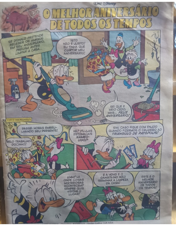 PATO DONALDO O MELHOR ANIVERSARIO DE TODOS OS TEMPOS