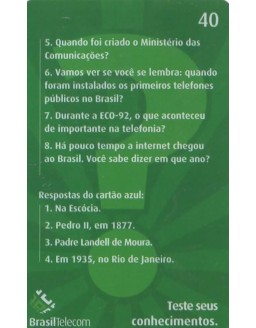 BRASIL TELECOM - PERGUNTAS  E RESPOSTAS 01/02