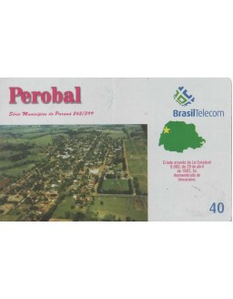 SERIE MUNICIPIOS DO PARANA 262 DE 399 - PEROBAL