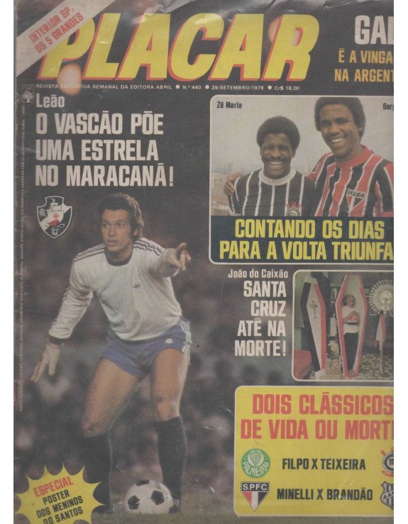 PLACAR 440 SETEMBRO DE 1978