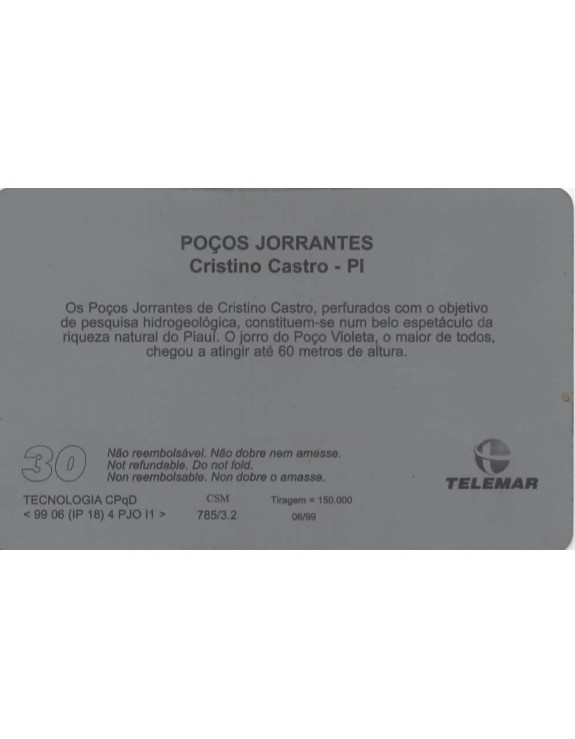 POÇOS JORRANTES - CRISTINO CASTRO - PI