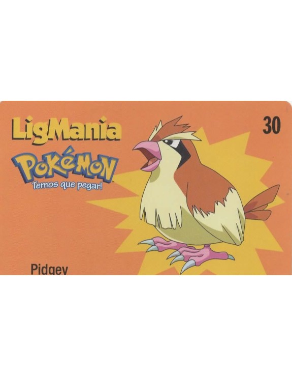 LIGMANIA POKEMON 14/30 - PIDGEY