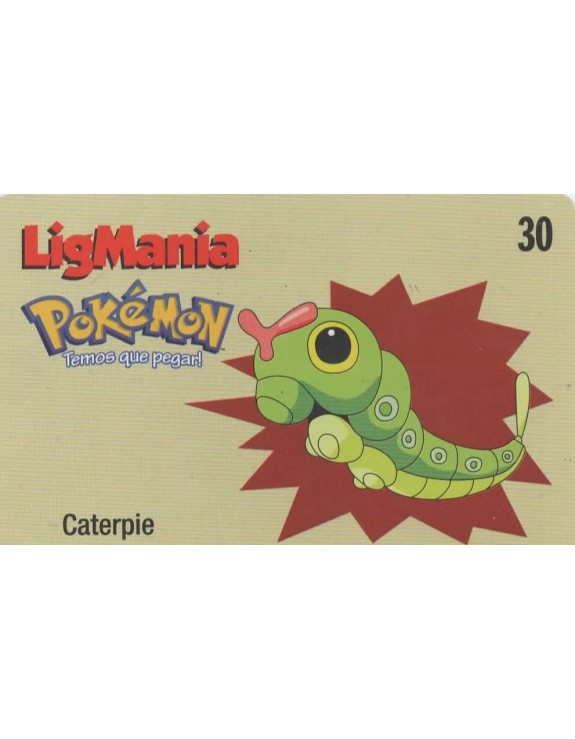 LIGMANIA POKEMON 13/30 - CATERPIE