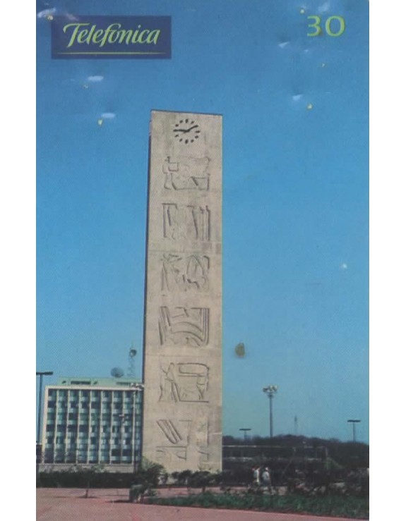 SERIE PARQUES E PRAÇAS - PRAÇA DO RELOGIO - TELEFONICA