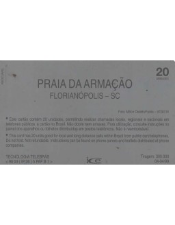 PRAIA DA ARMAÇÃO - FLORIANOPOLIS -SC - TELESC