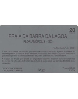 PRAIA DA BARRA DA LAGOA - FLORIANOPOLIS -SC - TELESC