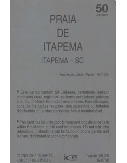 PRAIA DE ITAPEMA - SC - TELESC