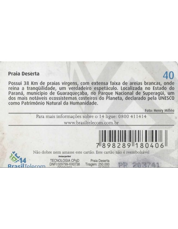 PRAIA DESERTA