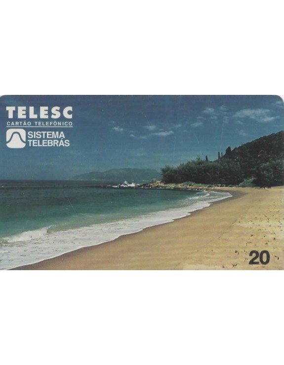 PRAIA DO MORRO DAS PEDRAS - FLORIANOPOLIS SC - TELESC