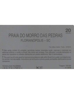 PRAIA DO MORRO DAS PEDRAS - FLORIANOPOLIS SC - TELESC