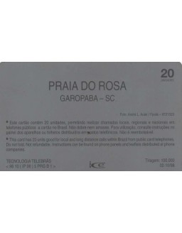 PRAIA DO ROSA - GAROPABA - SC - TELESC