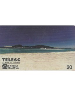PRAIA E ILHA  DO CAMPECHE - FLORIANOPOLIS -SC - TELES