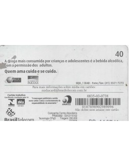 CAMPANHA CONTRA ALCOOLISMO - PREVIDA