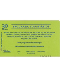 SERIE COMUNIDADE SOLIDARIA - PROGRAMA VOLUNTARIO - TELEFONICA