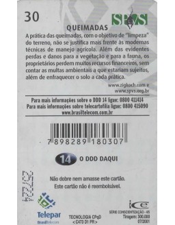 SERIE CONSCIENTIZAÇÃO 4/5 - QUEIMADAS