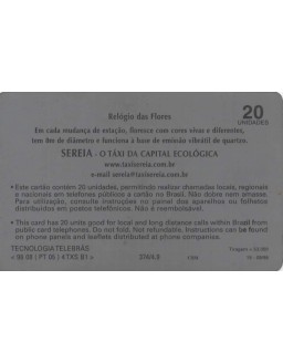 RADIO TAXI SEREIA - RELOGIO DAS FLORES