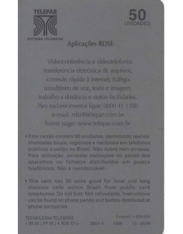 TELEPAR - RDSI - REDE DIGITAL DE SERVIÇOS INTEGRADOS