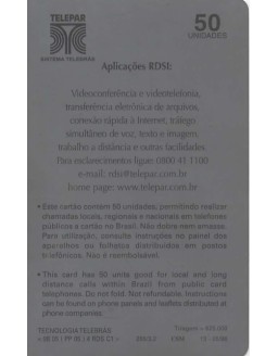 TELEPAR - RDSI - REDE DIGITAL DE SERVIÇOS INTEGRADOS