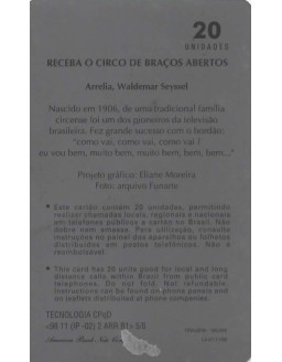 TELERJ - RECEBA O CIRCO DE BRAÇOS ABERTOS