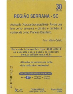 REGIAO SERRANA - SC - TELESC 