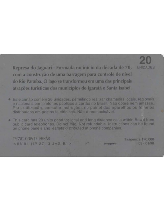REPRESA DO JAGUARI