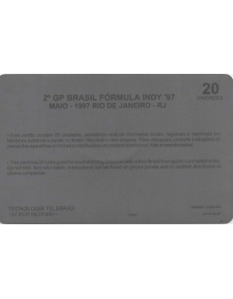 RIO 400 - 2. GP BRASIL FORMULA INDY 97 MAIO  RIO DE JANEIRO