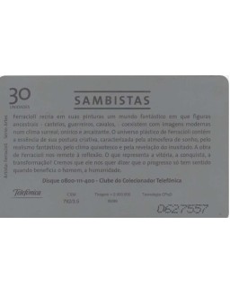 SAMBISTA - SERIE ARTES - ARTISTA: FERRACIOLI