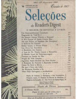 SELEÇOES ANO 1967 MES 10 OUTUBRO