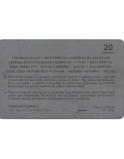 SERIE SELOS BRASILEIROS - I - 28 ANOS DA ECT 