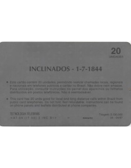 SERIE SELOS BRASILEIROS - I - INCLINADOS - 1-7-1844