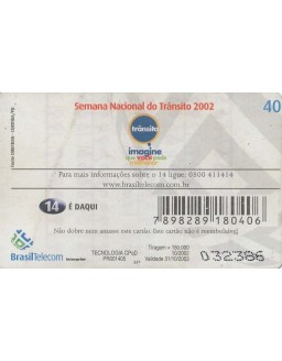 SEMANA NACIONAL DO TRANSITO 2002