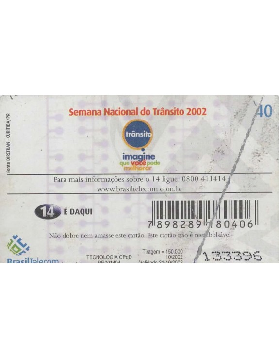 SEMANA NACIONAL DO TRANSITO 2002