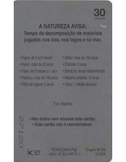 SERCONTEL -  A NATUREZA AVISA
