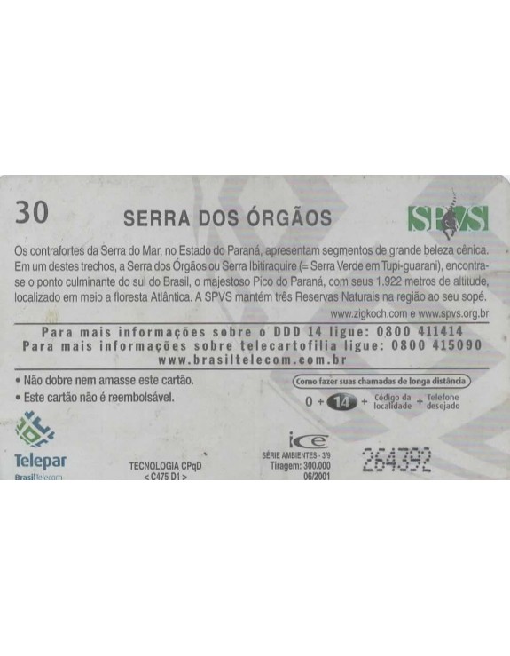 SERIE AMBIENTES 03/09 - SERRA DOS ORGAOS