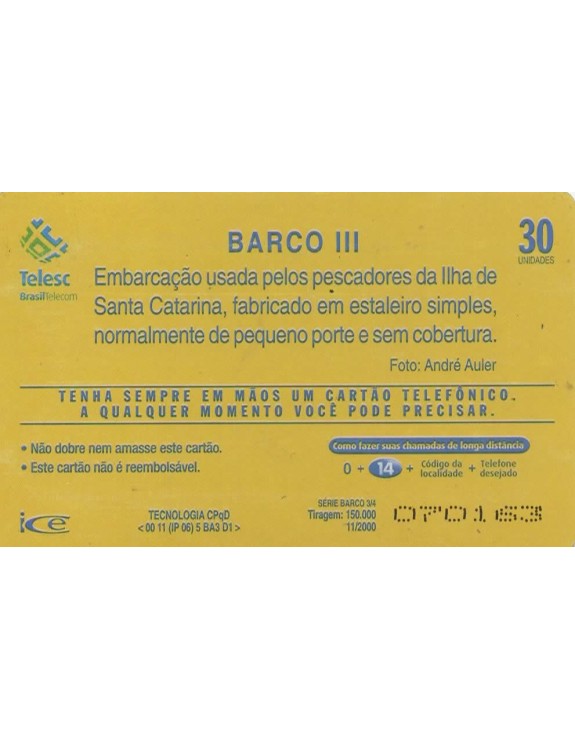 SERIE BARCO 03/04 - BARCO III - TELESC