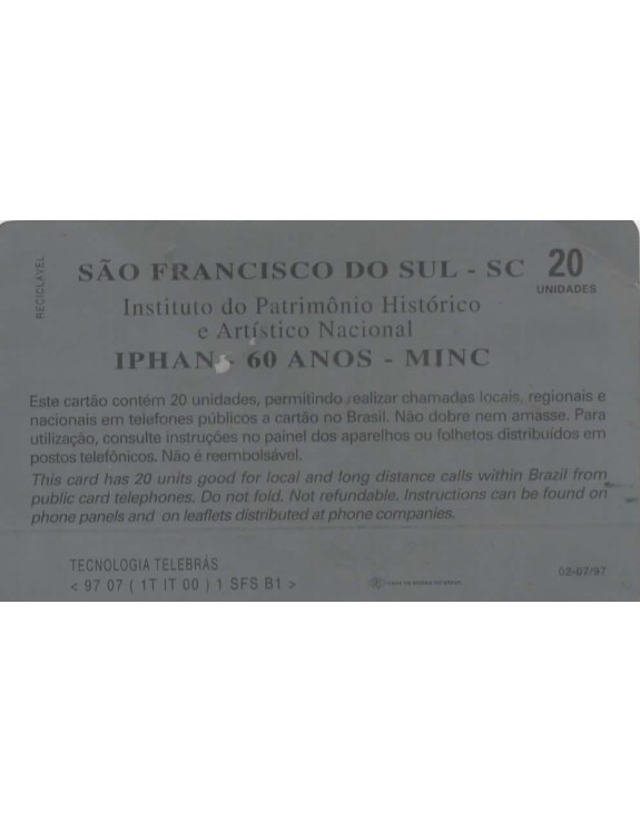 SERIE CENTROS HISTORICOS - SAO FRANCISCO DO SUL - SC