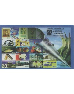 SERIE COLECIONADORES - 1 ENCONTRO NACIONAL DE COLECIONADORES DE CARTOES TELEFONICOS DO BRASIL 1996