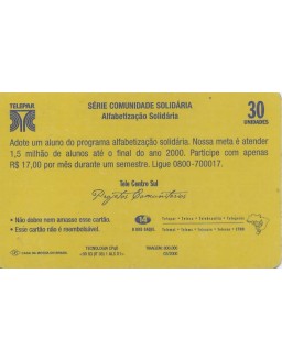 SERIE COMUNIDADE SOLIDARIA - ALFABETIZAÇÃO SOLIDARIA
