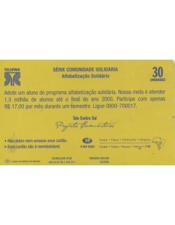 SERIE COMUNIDADE SOLIDARIA - ALFABETIZAÇÃO SOLIDARIA