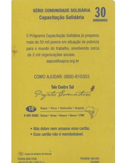 SERIE COMUNIDADE SOLIDARIA - CAPACITAÇAO SOLIDARIA