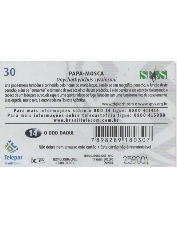 SERIE CURIOSIDADES 10/10 - PAPA MOSCA