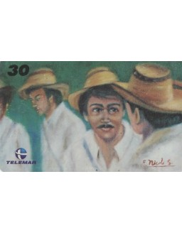 TELEMAR - SERIE FIGURATIVO - EDITH R NICOLAU DE  SIDI