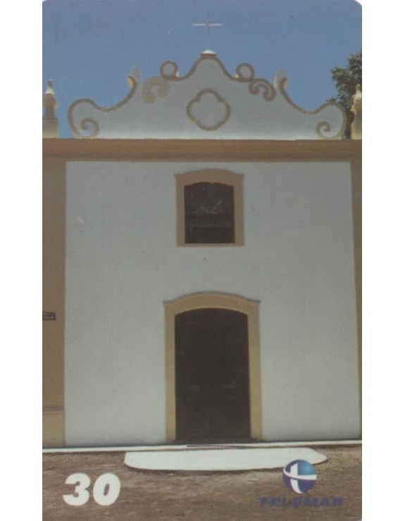 TELEMAR - SERIE IGREJAS DA BAHIA - IGREJA NOSSA SENHORA DA MISERICORDIA - PORTO SEGURO
