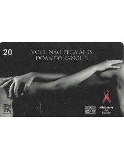 SERIE JUNTOS CONTRA A AIDS - CARTAO 06/10